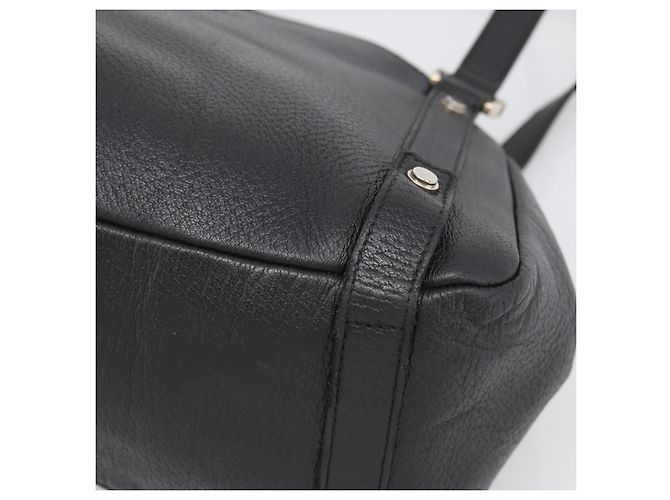 Gucci Abbey Leder Shopper Schwarz - Ansicht 12