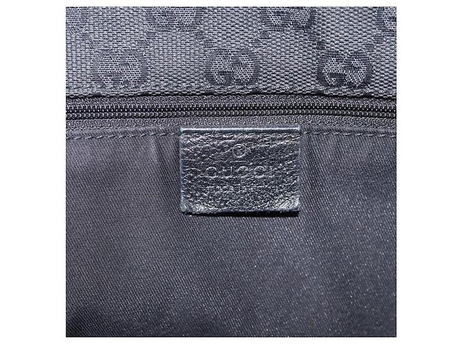 Gucci Abbey Leder Shopper Schwarz - Ansicht 14