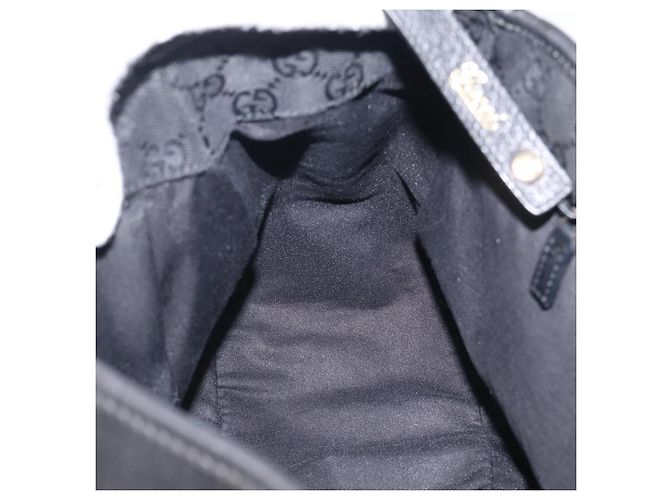 Gucci Abbey Leder Shopper Schwarz - Ansicht 16
