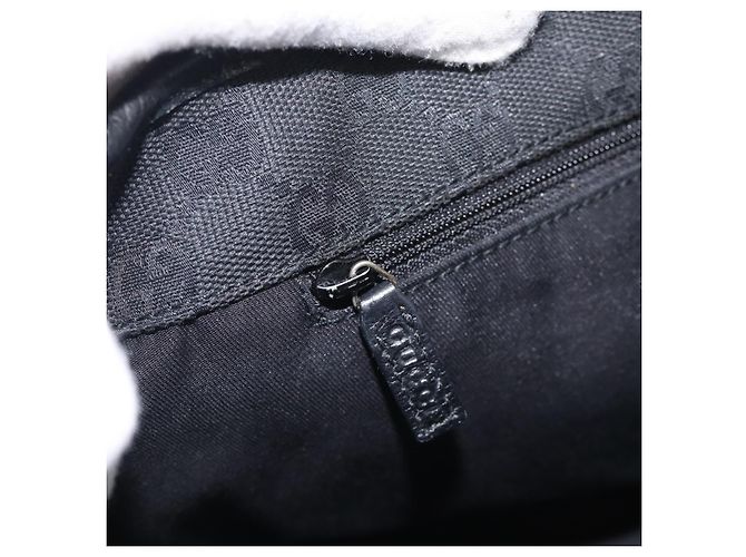 Gucci Abbey Leder Shopper Schwarz - Ansicht 18