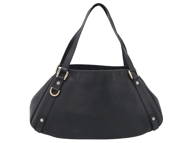 Gucci Abbey Leder Shopper Schwarz - Ansicht 2
