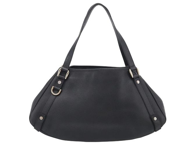 Gucci Abbey Leder Shopper Schwarz - Ansicht 3