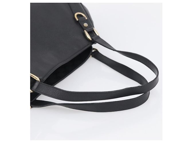Gucci Abbey Leder Shopper Schwarz - Ansicht 7