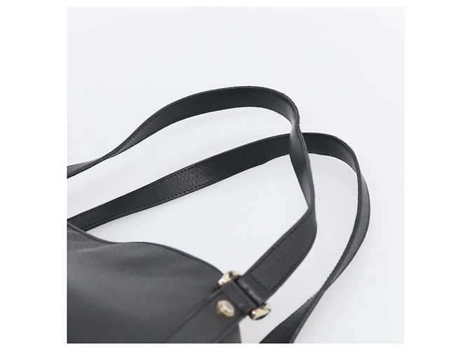 Gucci Abbey Leder Shopper Schwarz - Ansicht 8