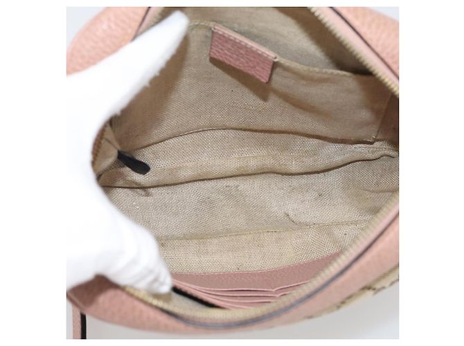 Gucci Borsa a tracolla GG Supreme Beige e Oro - vista 16