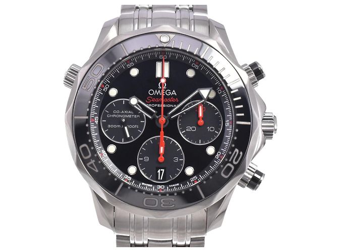Omega Seamaster Diver 300M Chronometer Chronograph Automatic Stainless Steel 41 - vista 2