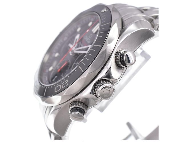 Omega Seamaster Diver 300M Chronometer Chronograph Automatic Stainless Steel 41 - vista 3