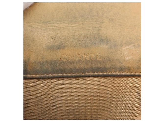 CHANEL Wallet Caviar Skin Beige CC Auth 211073 - Jerrillo - vista 13