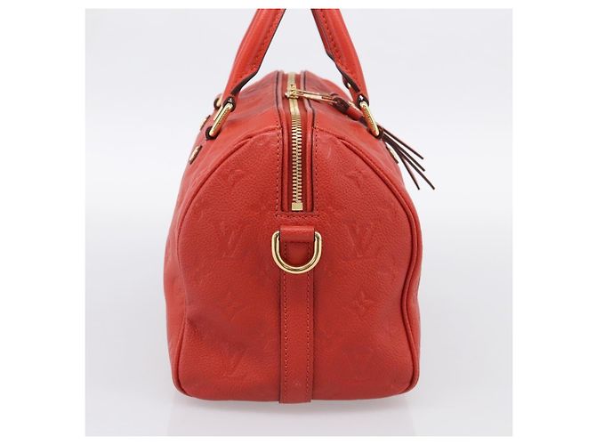 Louis Vuitton Speedy Bandouliere Monogram Empreinte Leather 25 - vista 3