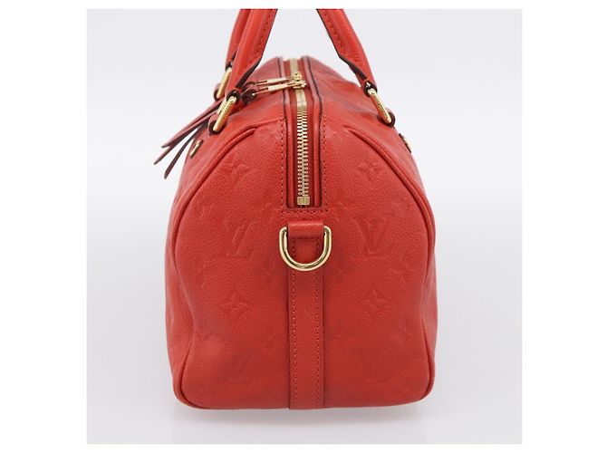 Louis Vuitton Speedy Bandouliere Monogram Empreinte Leather 25 - vista 4