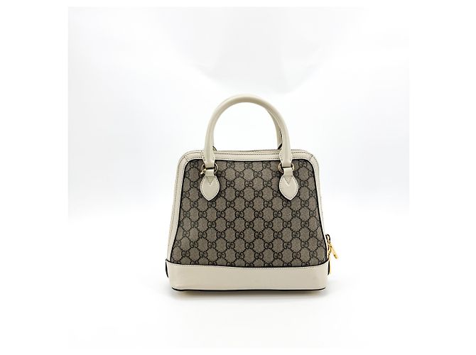 Gucci Horsebit 1955 Top Handle GG Coated Canvas with Leather Small - Ansicht 2