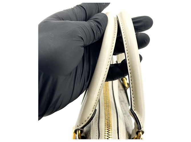Gucci Horsebit 1955 Top Handle GG Coated Canvas with Leather Small - Ansicht 7