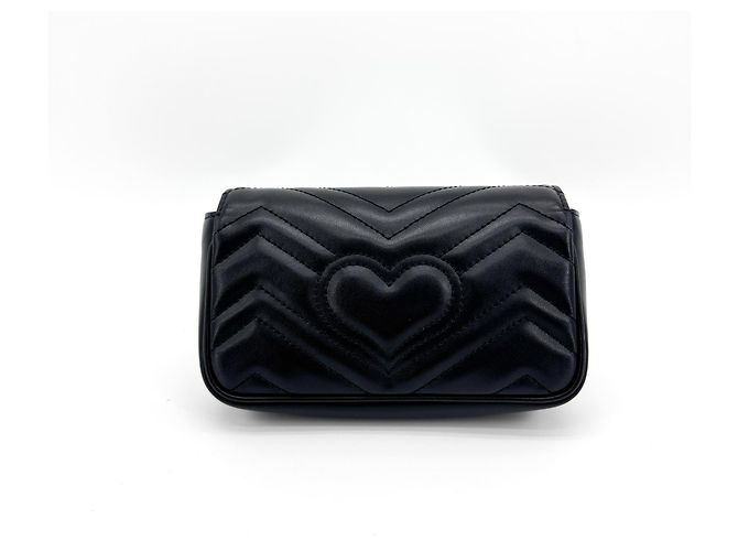 Gucci GG Marmont Flap Matelassé Leather Super Mini - vista 2