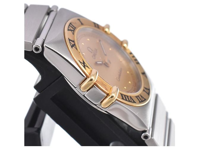 Omega Constellation Automatic Stainless Steel and Yellow Gold 23 - vista 4