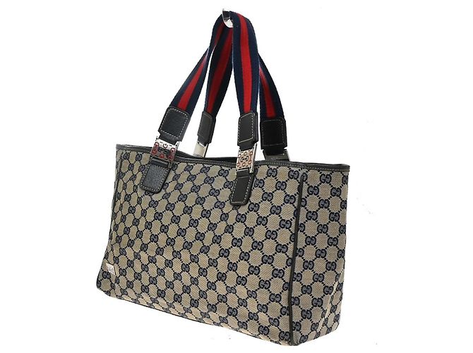 Gucci Web Handle Buckle GG Canvas Medium - view 3