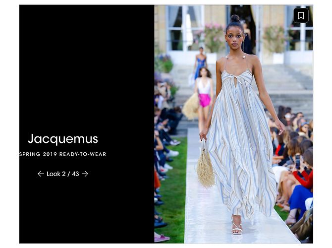 Jacquemus Le Baci Borsa Rafia Frange - vista 2