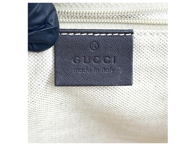 Gucci Sukey Top Handle Satchel GG Canvas mit Leder Medium - Ansicht 7