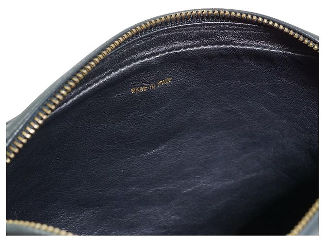 Chanel Vintage CC Lambskin Matelasse Camera Bag mit Fransen und Kette - Ansicht 13