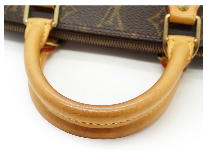 Louis Vuitton Monogram Alma PM Marrón Cuero - vista 10