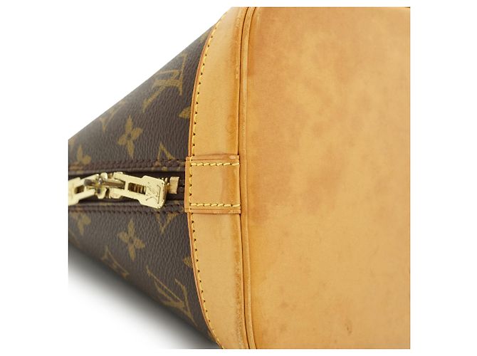 Louis Vuitton Monogram Alma PM Marrón Cuero - vista 6