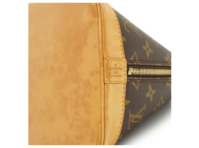 Louis Vuitton Monogram Alma PM Marrón Cuero - vista 7