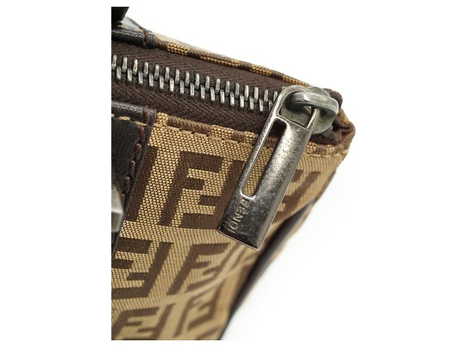 Fendi Pochette Rettangolare Vintage Zucchino - vista 10