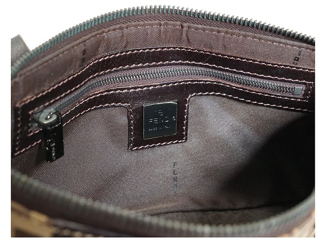 Fendi Pochette Rettangolare Vintage Zucchino - vista 11