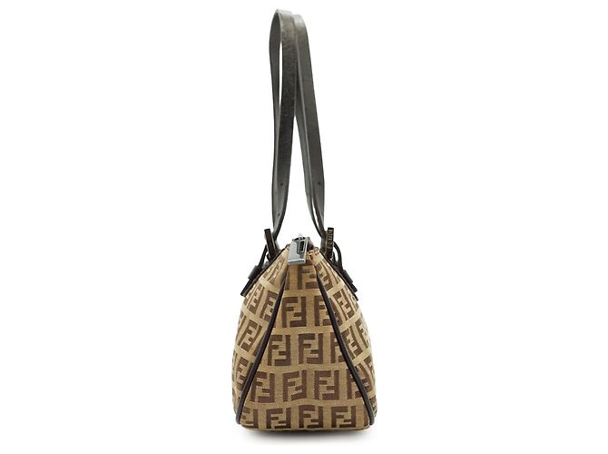 Fendi Pochette Rettangolare Vintage Zucchino - vista 4