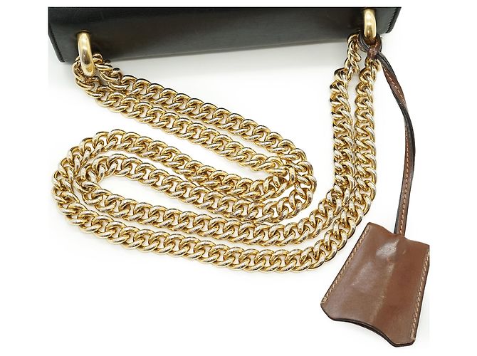 Gucci GG Supreme Coated Canvas Padlock Small Chain Schultertasche - Ansicht 10