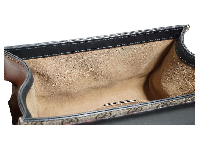 Gucci GG Supreme Coated Canvas Padlock Small Chain Schultertasche - Ansicht 15