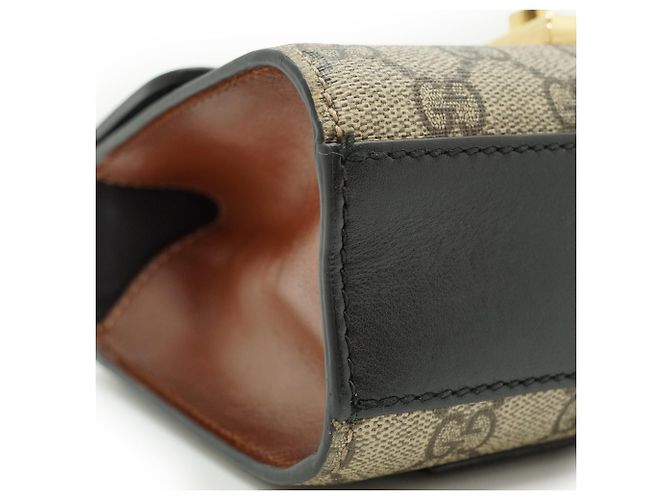 Gucci GG Supreme Coated Canvas Padlock Small Chain Schultertasche - Ansicht 7