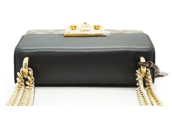 Gucci GG Supreme Coated Canvas Padlock Small Chain Schultertasche - Ansicht 9