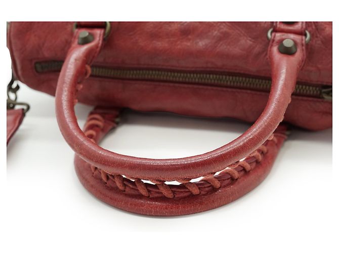 Balenciaga La borsa Twiggy Classic Studs Cassis Mini - vista 10