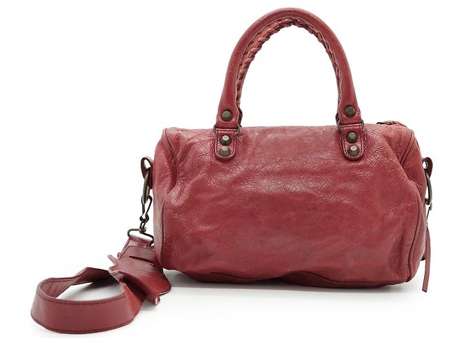 Balenciaga La borsa Twiggy Classic Studs Cassis Mini - vista 2