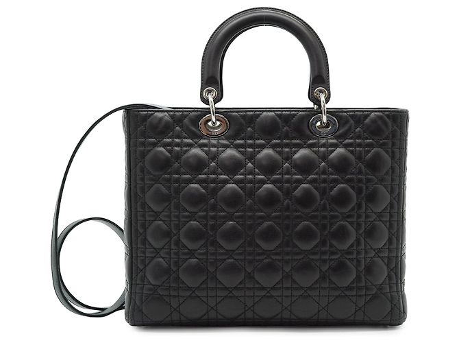 Lady Dior Large Cannage Lambskin - vista 2