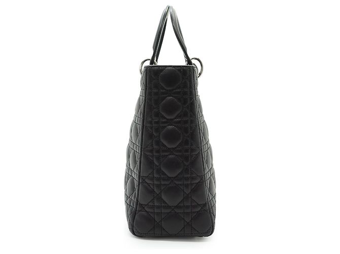 Lady Dior Large Cannage Lambskin - vista 4