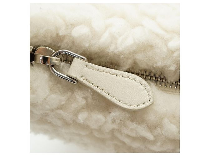 Prada Re-edition 2000 Shearling Mini Hobo - vista 12
