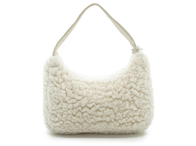 Prada Re-edition 2000 Shearling Mini Hobo - vista 2