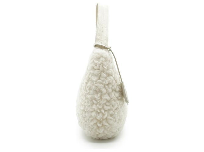 Prada Re-edition 2000 Shearling Mini Hobo - vista 4