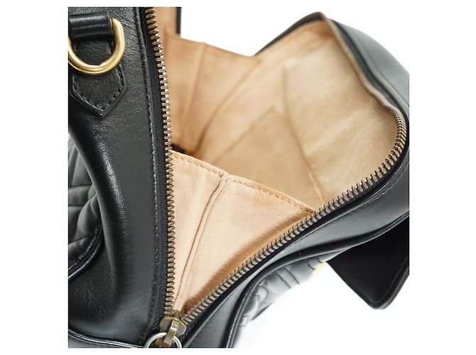 Gucci GG Marmont Sylvie Web 2way Small Top Handle Bag - view 15
