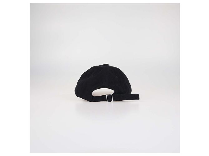 Jacquemus Black Canvas Classic Baseball Cap - view 6