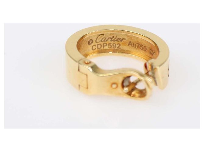 Orecchini Cartier Love Clip in oro giallo 18K - vista 4