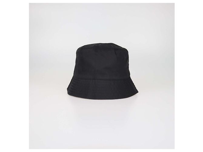 Sombrero bucket Prada de nailon negro - vista 3