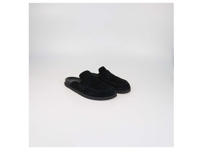 Hermès Hermes Black Suede Go Mule - Ansicht 2