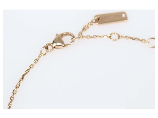 Pulseira Messika My First Diamond em ouro rosa 18K - vista 4