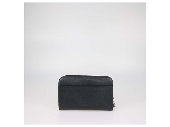 Louis Vuitton Pochette Baikal in Taiga nero - vista 3