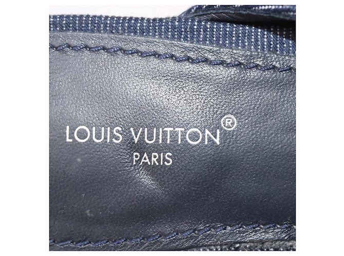 Mules aperte LV Mare in denim blu scuro Louis Vuitton - vista 6