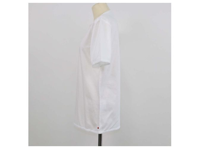 T-shirt in cotone bianco girocollo Kiton - vista 2