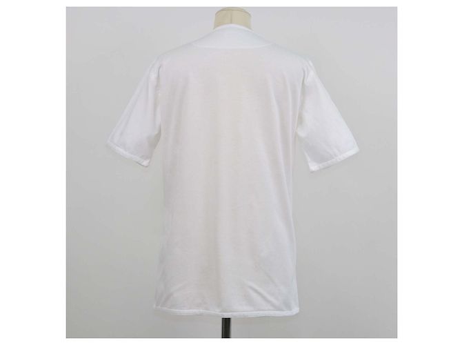 T-shirt in cotone bianco girocollo Kiton - vista 3