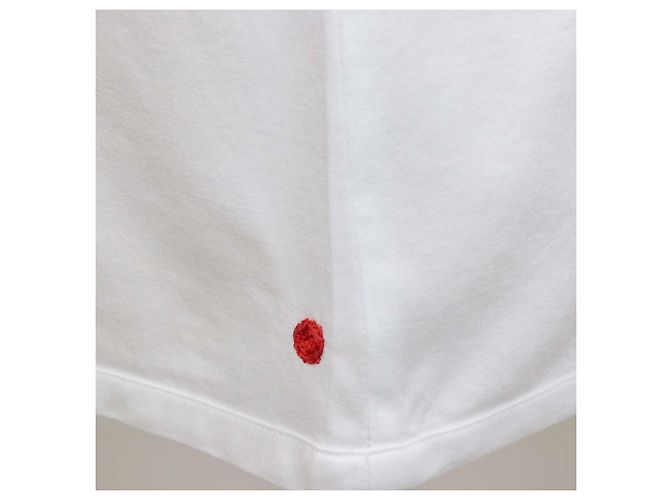 T-shirt in cotone bianco girocollo Kiton - vista 4